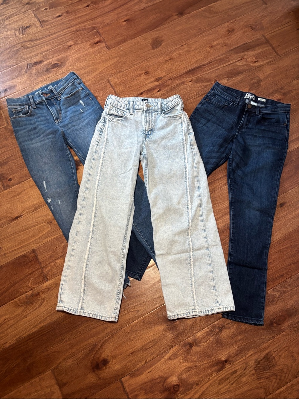 Bundle 3 Pairs Girls Jeans Gap B’Gosh Old Navy Excellent! Size 10-12